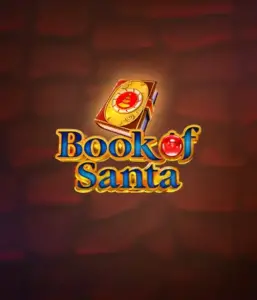 Immerse yourself in the joyous spirit with Book of Santa slot by Endorphina, showcasing an elegant golden book decorated with Santa's iconic symbol. This graphic evokes the charm and joy of Christmas, set against a warm red background. Perfect for those who love Christmas-themed slots, delivering a captivating escape. 